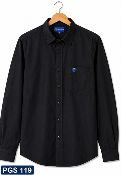 PRINTED BLUE CASUAL COTTON